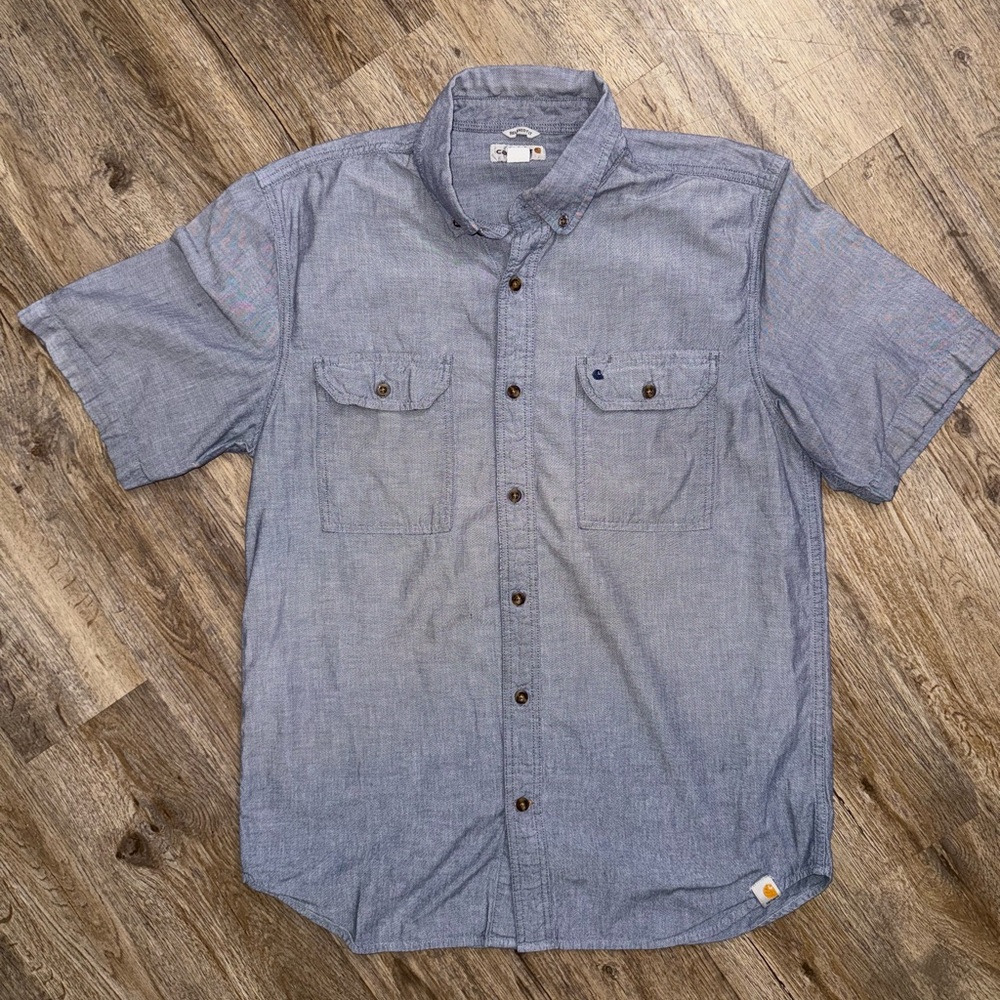 Carhartt • Loose Fit Chambray Short Sleeve Shirt